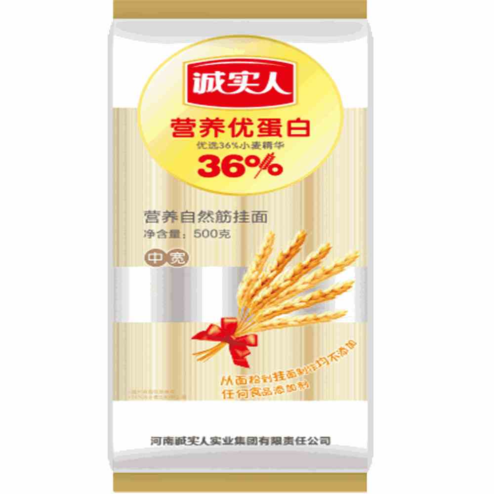 營養(yǎng)自然筋掛面500克